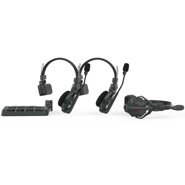 Hollyland Solidcom C1-3S draadloos intercom systeem (3 headsets)