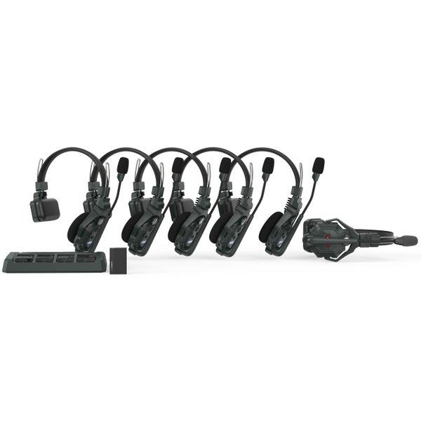Hollyland Solidcom C1-6S draadloos intercom systeem (6 headsets)