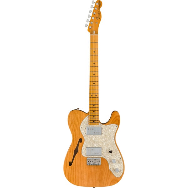 Fender American Vintage II 1972 Telecaster Thinline Aged Natural MN elektrische gitaar met koffer