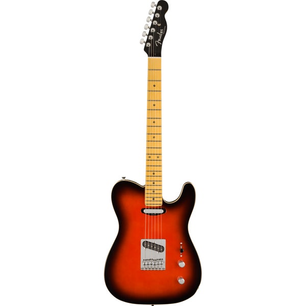 Fender Aerodyne Special Telecaster MN Hot Rod Burst elektrische gitaar met deluxe gigbag