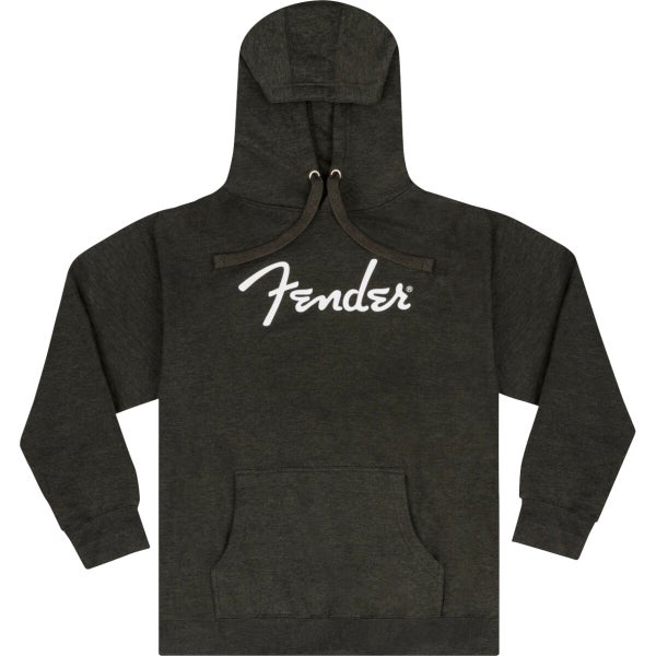 Fender Spaghetti Logo Hoodie Gray Heather XXL