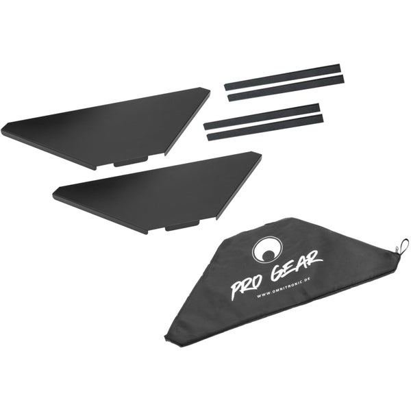 Omnitronic Corner Plates voor Mobile DJ Stand incl. draagtas