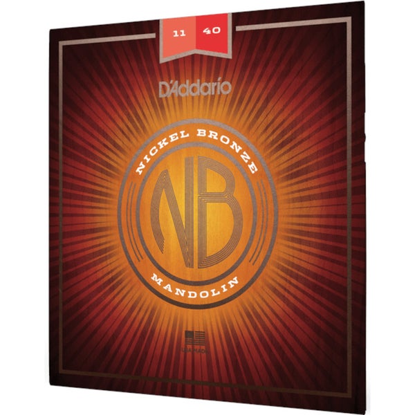 D'Addario NBM1140 Nickel Bronze Medium 11-40 snaren voor mandoline