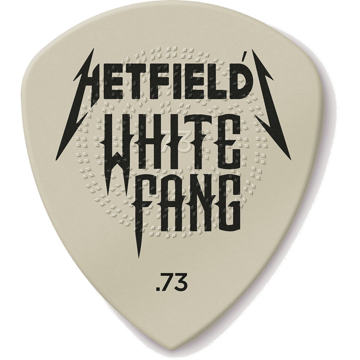 Dunlop PH122P073 Hetfield's White Fang 0.73mm Plectrums (Pack of 6)