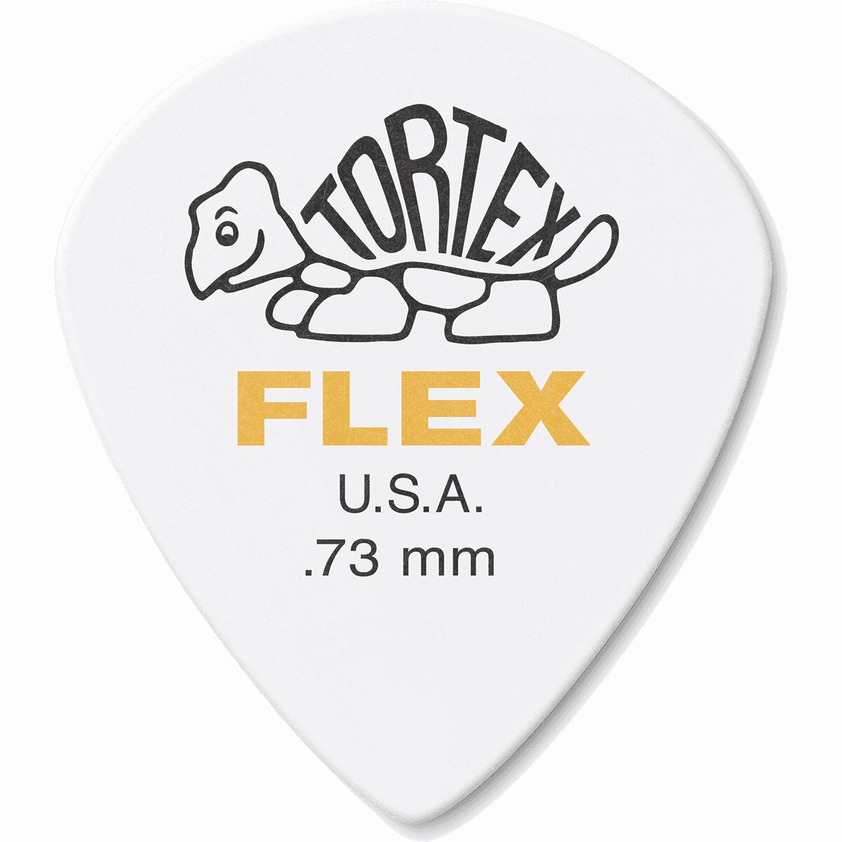 Dunlop 468P073 Tortex Flex Jazz III Pick 0.73 mm (Pack of 12)