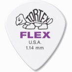 Dunlop 468P114 Tortex Flex Jazz III Pick 1.14 mm plectrumset (12 stuks)