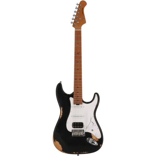 Fazley Project P2 Flashback S Black Limited Edition Electric Guitar with Deluxe Gig Bag