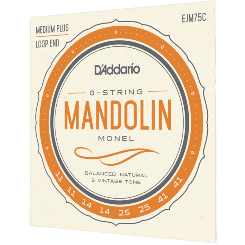 D'Addario EJM75C Monel Medium Plus 11-41 Mandolin Strings