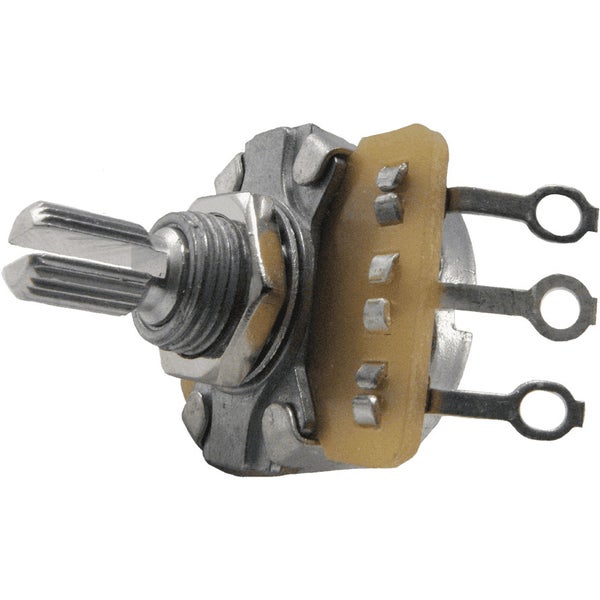 Ernie Ball 6383 250K Split Shaft Potentiometer potmeter voor elektrische gitaar