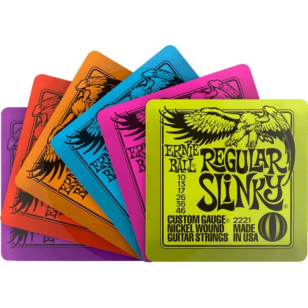 Ernie Ball 4003 Slinky Coasters 6-pack onderzetters (set van 6)
