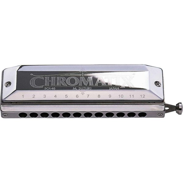 Suzuki Chromatix S-SCX-48-A chromatische mondharmonica A
