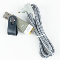 MyVolts Ripcord 3V Plus USB naar barrel kabel