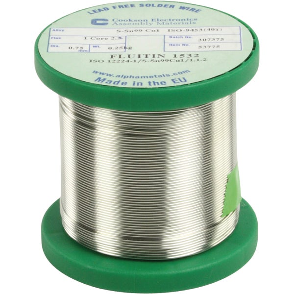 Nedis Alpha TIND-WM 250NPB loodvrije soldeertin 0.75 mm 250 g