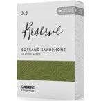 D'Addario Woodwinds Organic Reserve Soprano Saxophone Reeds 3.5 (10 stuks)