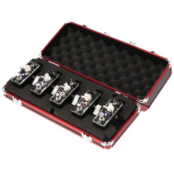 Fazley MPC-05 Pedal Pack Rock starterset met vijf effectpedalen en stroomadapter
