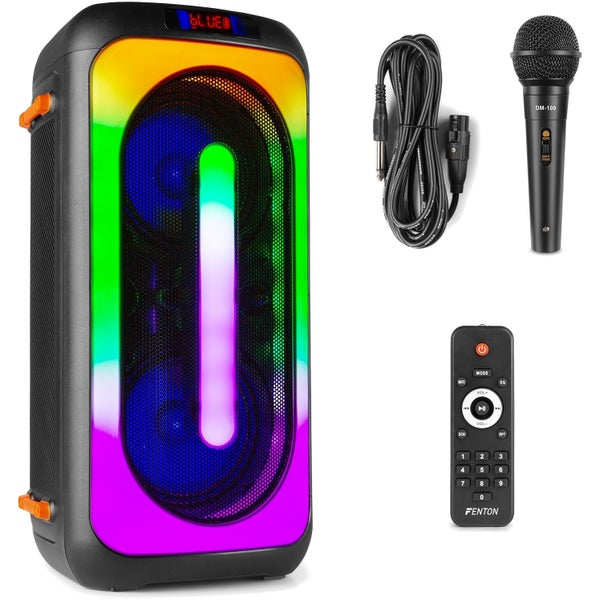 Fenton BoomBox400 LED party speaker