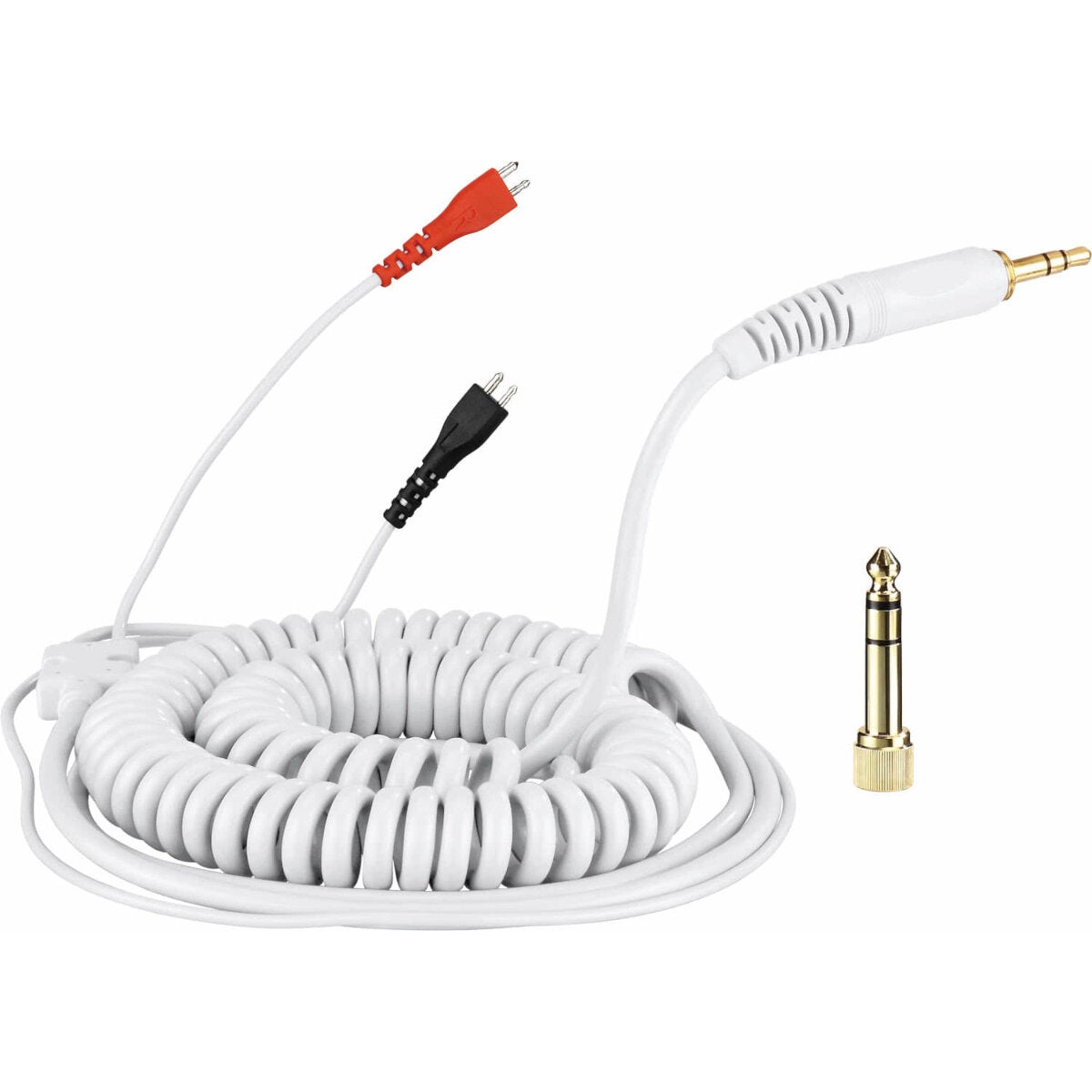 Zomo HD 25 Spiral Cord White Deluxe for Sennheiser HD 25 Headphones