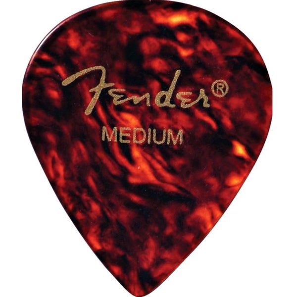 Fender 551 Classic Pick Pack Shell Thin (set van 12 plectrums)