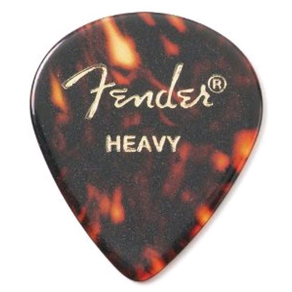 Fender 551 Classic Pick Pack Shell Heavy (set van 12 plectrums)