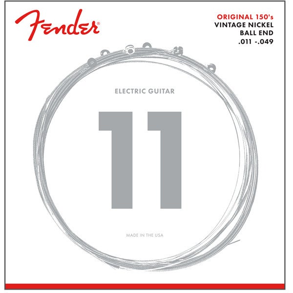Fender 150M Pure Nickel medium strängset elgitarr