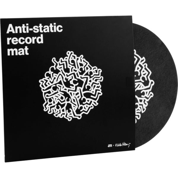 AM Clean Sound Keith Haring Record Mat antistatische slipmat