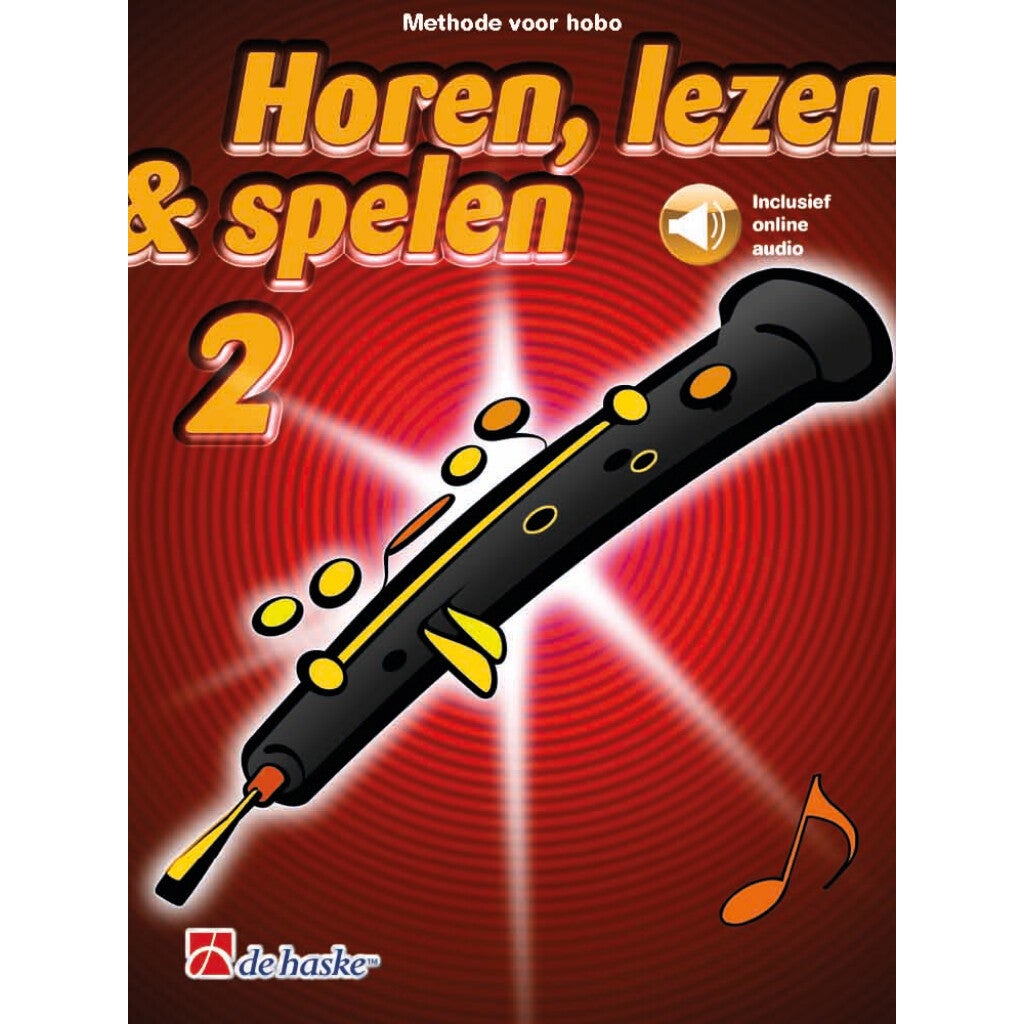 De Haske Horen, lezen & spelen 2 hobo lesboek