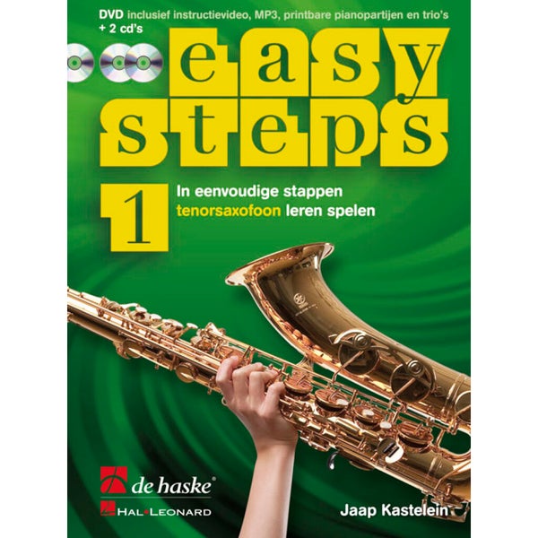 De Haske Easy Steps 1 Tenorsaxofoon in eenvoudige stappen tenorsaxofoon leren spelen