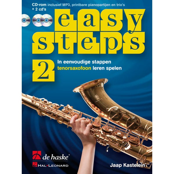 De Haske Easy Steps 2 Tenorsaxofoon in eenvoudige stappen tenorsaxofoon leren spelen