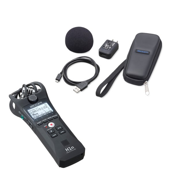 Zoom H1n-VP field recorder + SPH-1n accessoires