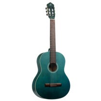 (B-Stock) Ortega Student Series RST5MOC Full-Size Guitar Ocean Blue klassieke gitaar