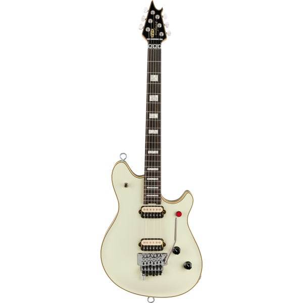 EVH MIJ Series EVH Signature Wolfgang Ebony Ivory elektrische gitaar met koffer