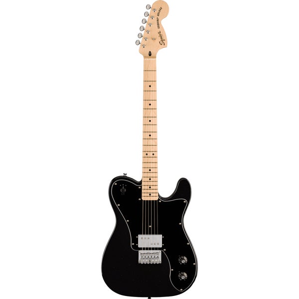 Squier Paranormal Esquire Deluxe MN Metallic Black elektrische gitaar
