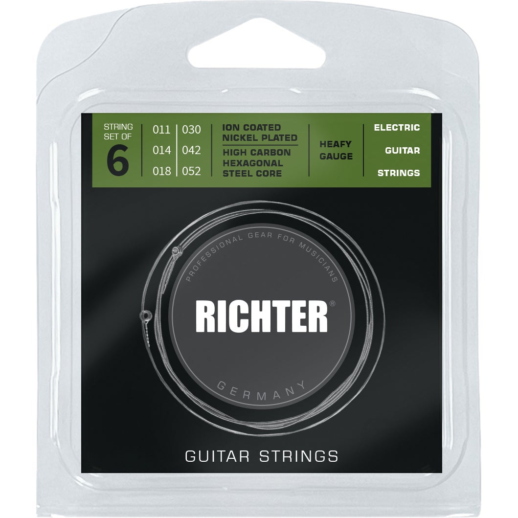 Richter 1809 Electric Guitar Strings 11-52 strängset för elgitarr