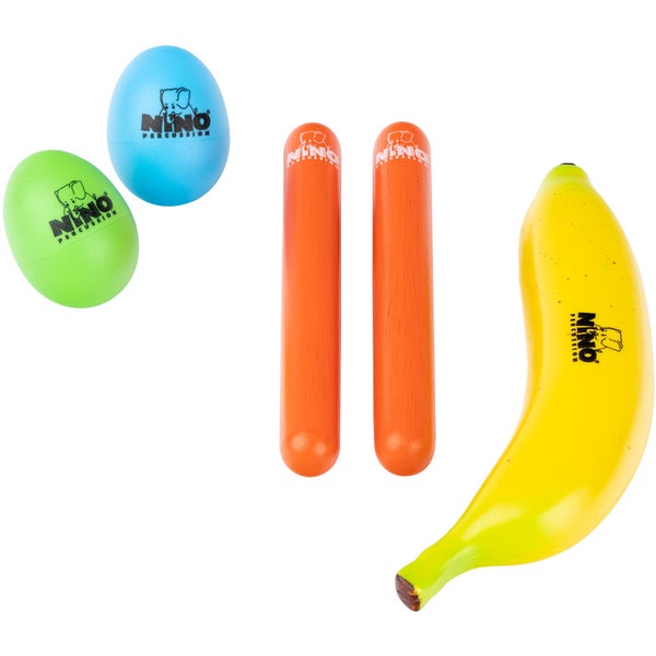 Nino Percussion NINOSET7 Kids Mixed Rhythm percussieset 4-delig