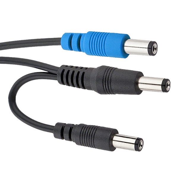 Voodoo Lab PPHX voedingskabel 2.5 mm - 2x 2.1mm recht
