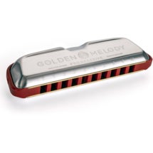 Hohner Golden Melody Progressive G diatonische mondharmonica