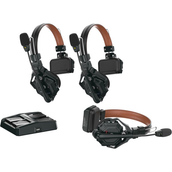 Hollyland Solidcom C1 Pro-3S draadloos intercom systeem (3 headsets)