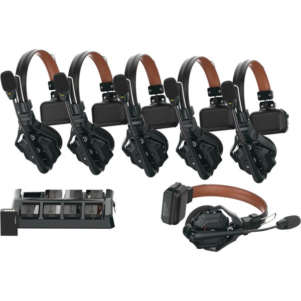 Hollyland Solidcom C1 Pro-6S draadloos intercom systeem (6 headsets)