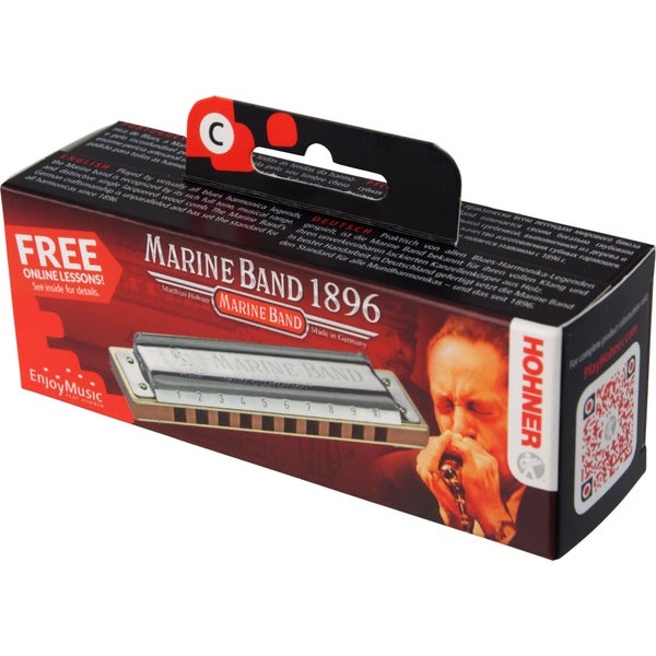 Hohner Marine Band Classic G majeur diatonische mondharmonica