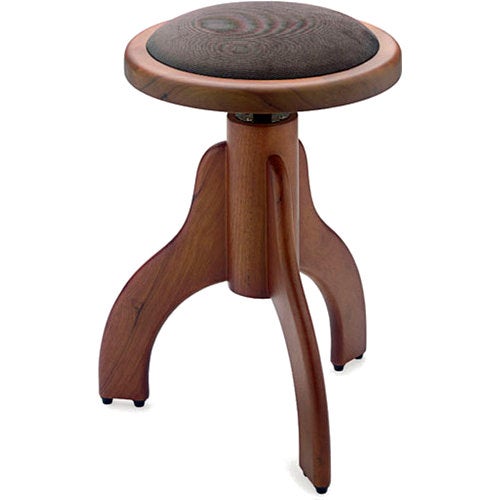 Stagg PS35 WNM VBR pianokruk notenhout met velours kussen
