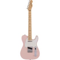 Fender Made in Japan Junior Collection Telecaster MN Satin Shell Pink elektrische gitaar met gigbag