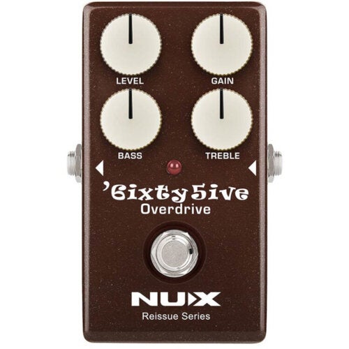 NUX 65O-10 6ixty 5ive Overdrive Analogue Effect Pedal