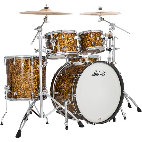 Ludwig LN34204TXA6 NeuSonic Mod2 4-delige shell set Butterscotch Pearl