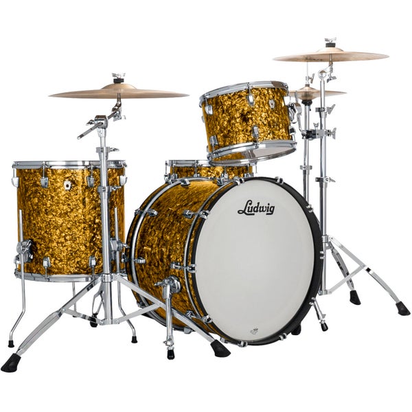 Ludwig LN34233TXA6 NeuSonic Fab 3-delige shell set Butterscotch Pearl