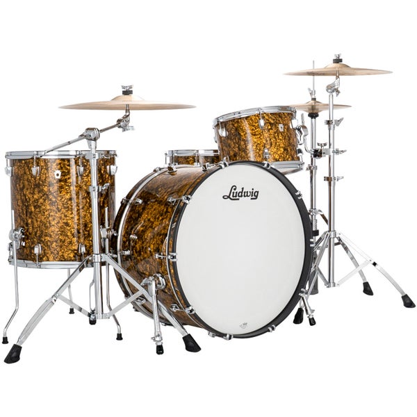 Ludwig LN34433TXA6 NeuSonic Pro Beat 3-delige shell set Butterscotch Pearl