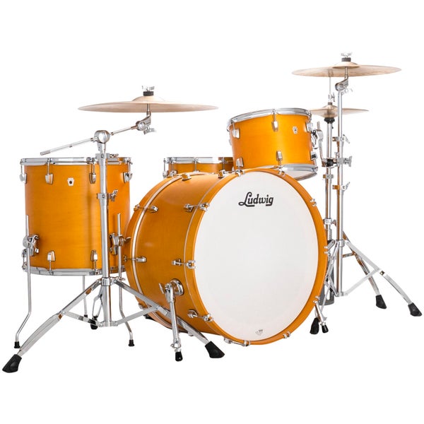 Ludwig LN34433TXPG NeuSonic Pro Beat 3-delige shell set Satin Golden Slumbers
