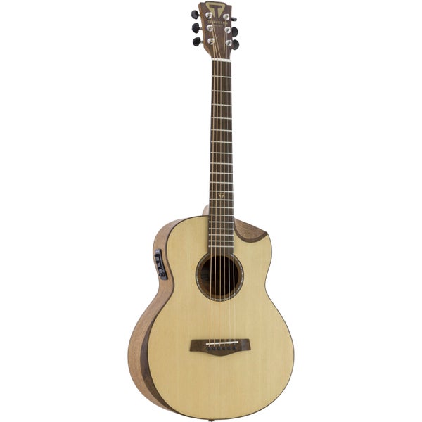 Traveler Guitar Redlands Concert Spruce elektrisch-akoestische westerngitaar met gigbag