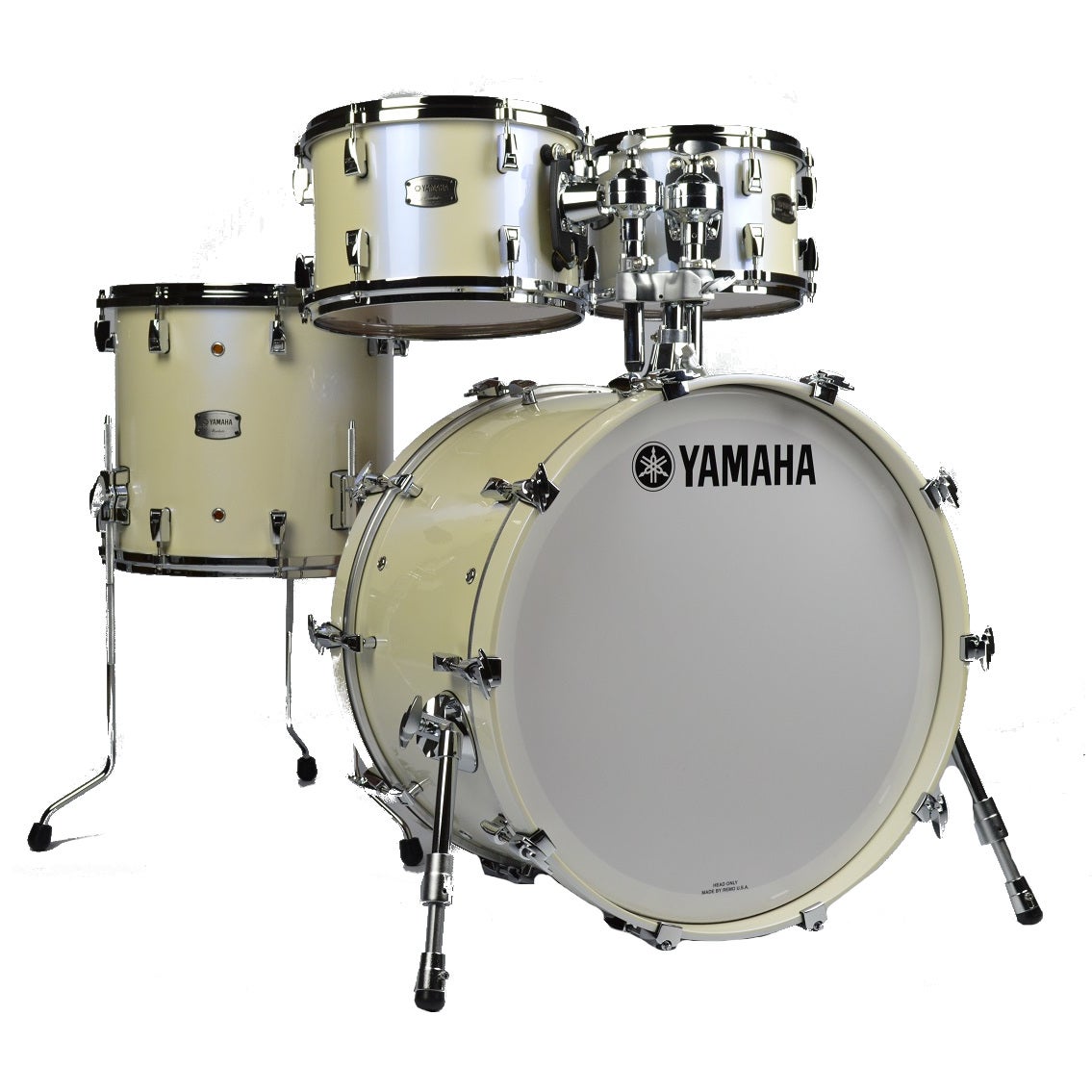 Yamaha JAMJAZZPWH Absolute Hybrid Maple Jazz Polar White 4d. shellset