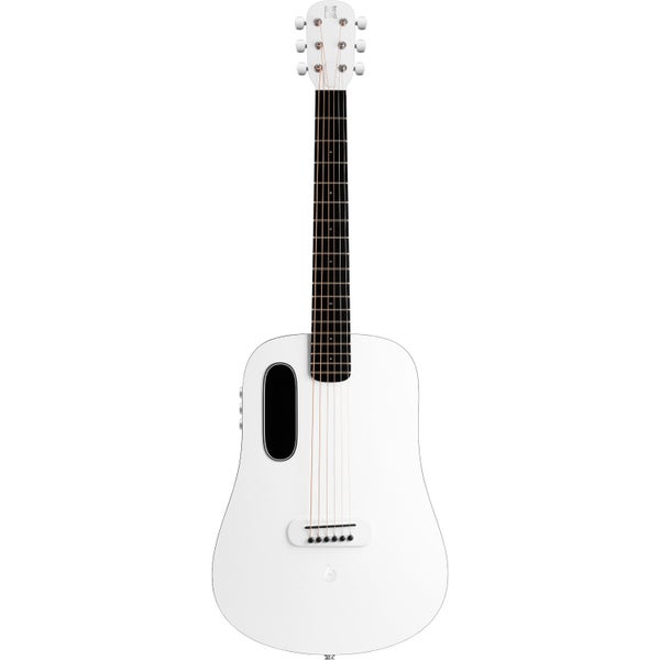 LAVA Music Blue Lava Original 36 Inch FreeBoost White smart westerngitaar met AirFlow Bag