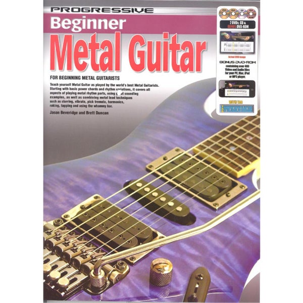 Koala progressive beginner metal guitar lesboek